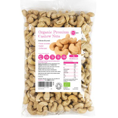 Premium Organic Cashew Nuts