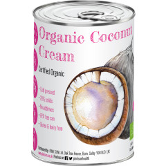 Coconut Cream Organic - SAVE £2 off a single tin when you spend £20 on any other product/s