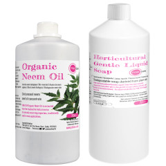Organic Neem Oil Horticultural Soap Combo