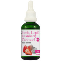 Stevia Liquid Drops (Strawberry) - 50ml