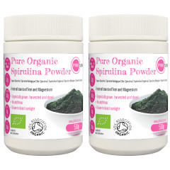 Pure Spirulina Powder - 1kg (500g x 2)