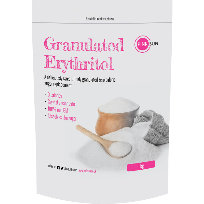 Erythritol 1kg, granulated sugar replacement