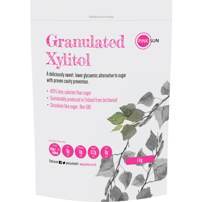 Xylitol 1kg, granulated sugar replacement