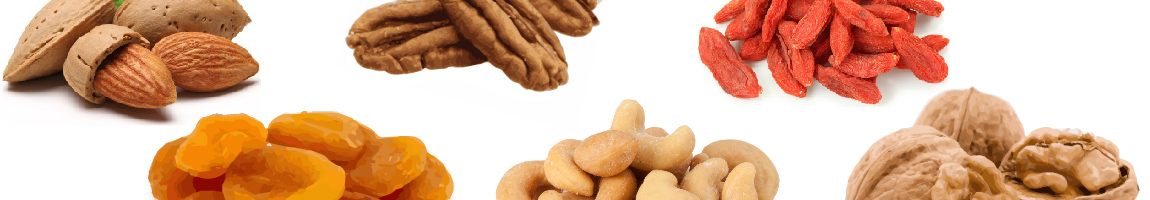 Almond Walnut Goji Apricot Peacan Walnut