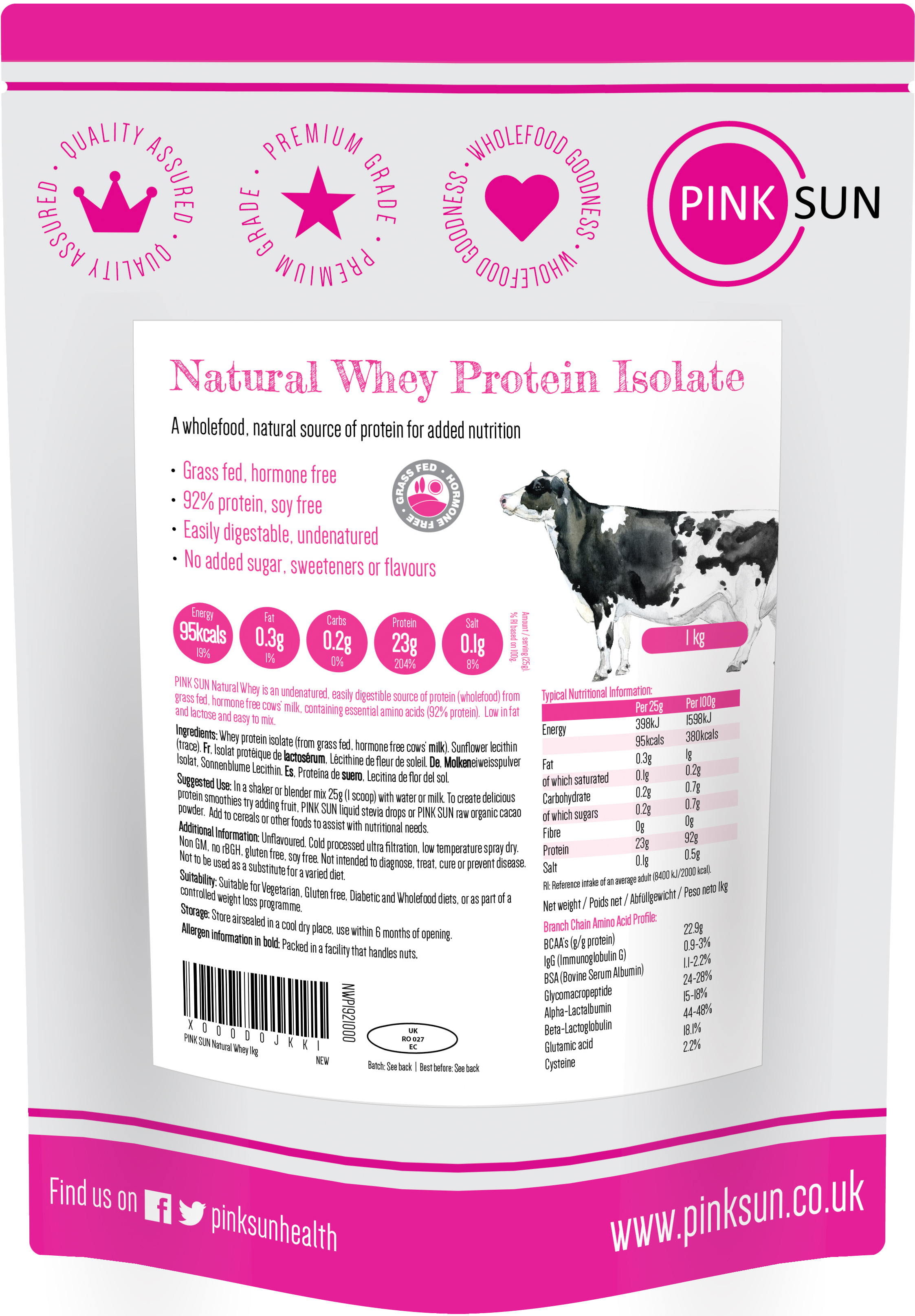 Natural Whey Protein Isolate