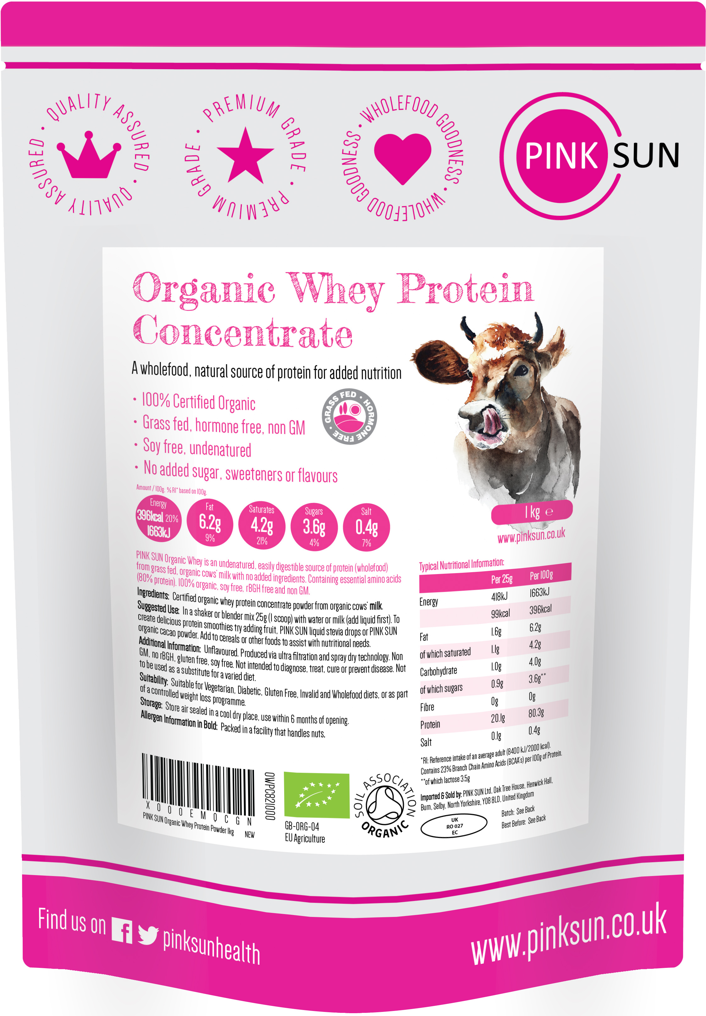 Organic Whey Protein Concentrate